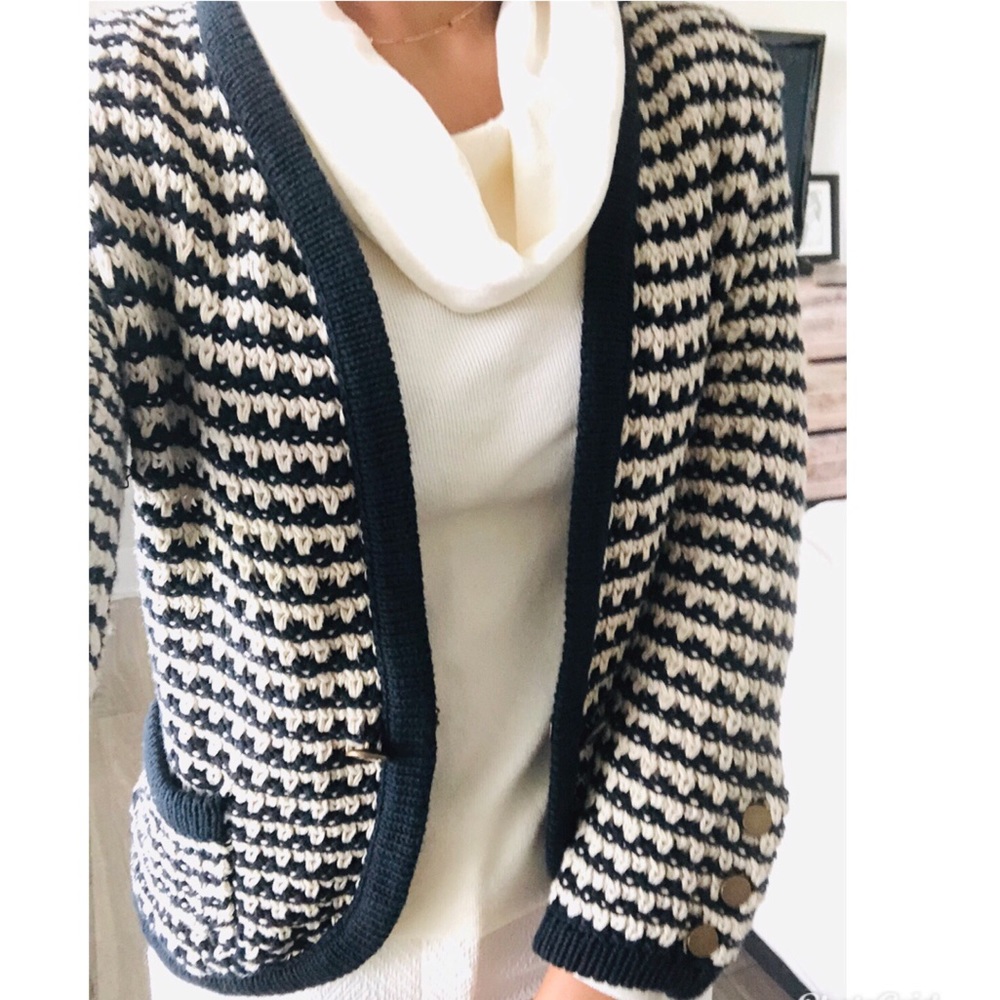 OFFERS? -L O F T  Chunky Thick Cardigan - Picture 5 of 8